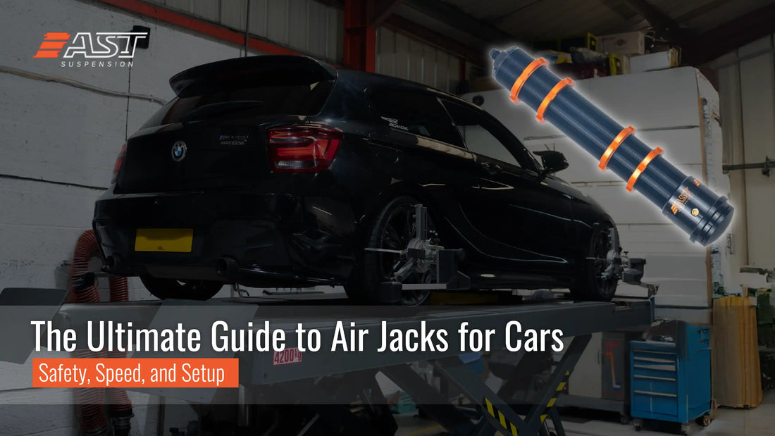 Air jacks setup for race car