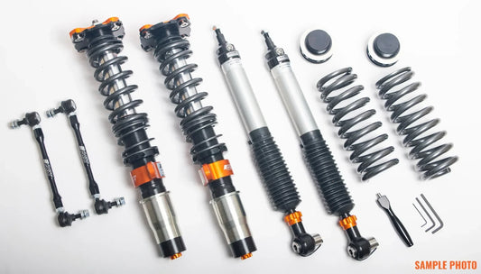 AST 1-way with Front Top Mount (5100 Series)  INVERTED NCO Suspension For Porsche Early 911 (G-body) TM front. (incl springs / top mounts / cups)